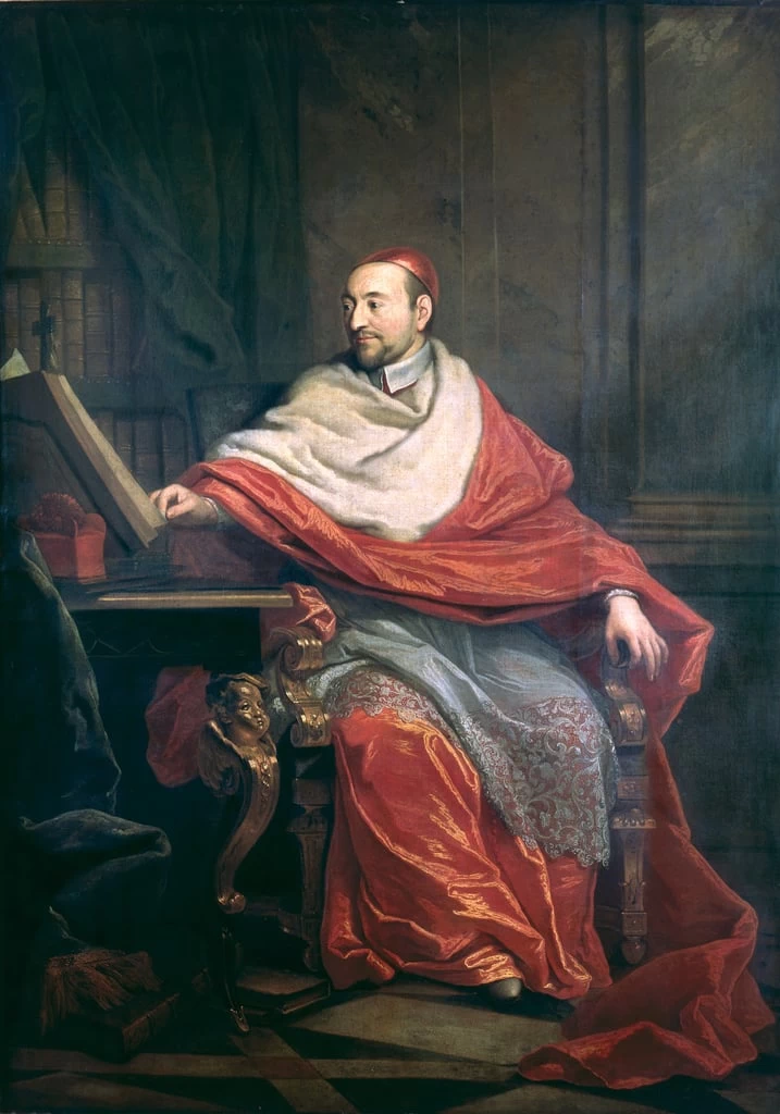 Ritratto del cardinale Pierre de Bérulle - St. Sulpice, Paris